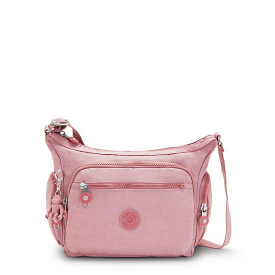 Kipling Gabbie Small Çapraz Askılı Çanta Bej Rengi Pembe | TR 2078MQ